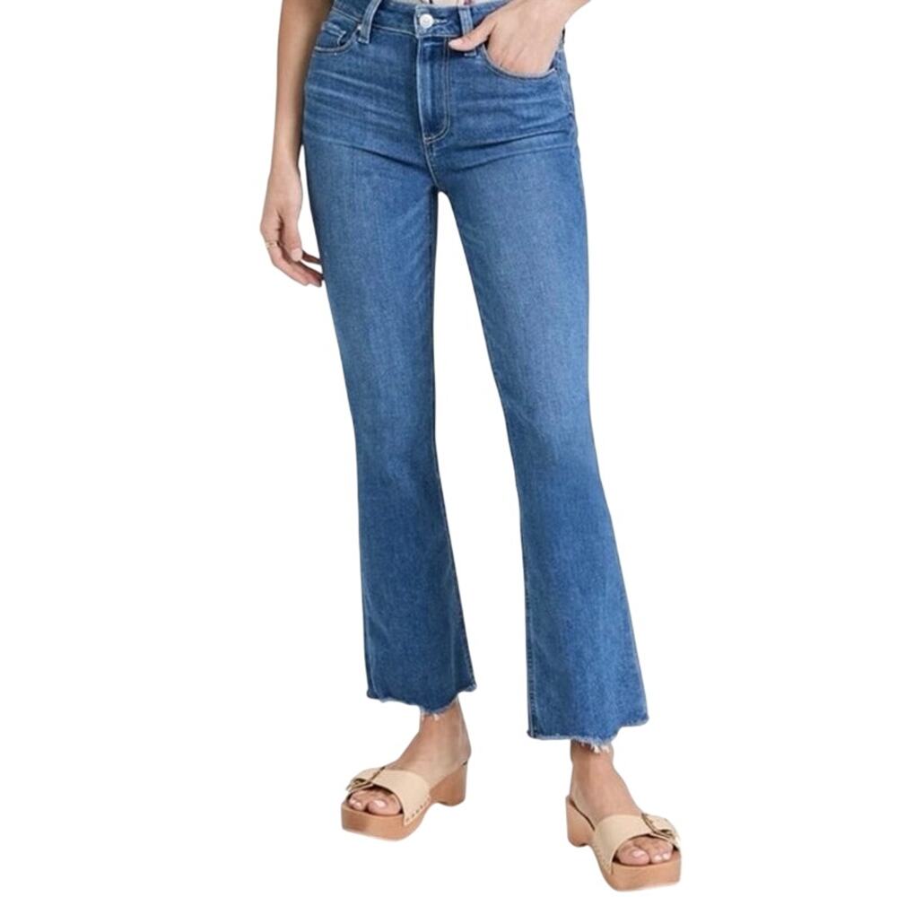 PAIGE Claudine Ankle Flare Jeans (Size 26)